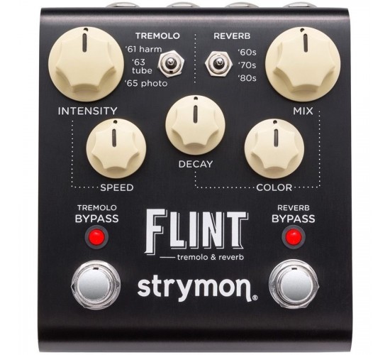 Strymon FLINT tremolo and reverb гитарный эффект