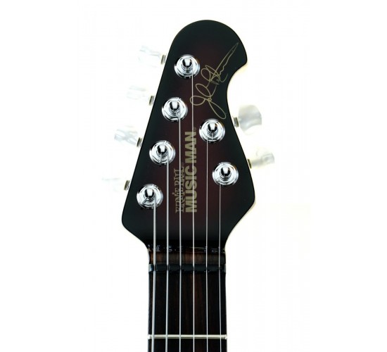 Music Man JP6 электрогитара, цвет красный, с автографом Джона Петруччи, USED