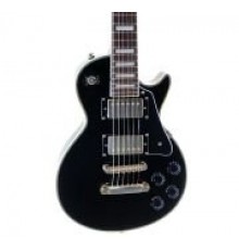 ESP Grass Roots Mini Les Paul Custom G-LPC-MINI 2H электрогитара, цвет черный USED