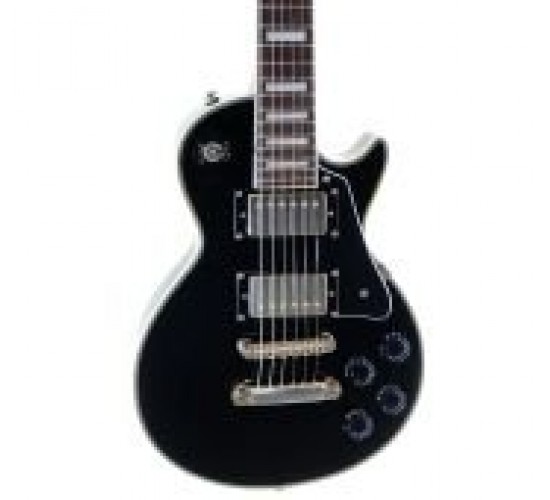 ESP Grass Roots Mini Les Paul Custom G-LPC-MINI 2H электрогитара, цвет черный USED