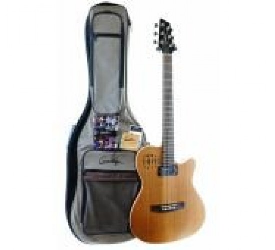 Godin A6 Ultra Natural электроакустическая гитара c чехлом USED
