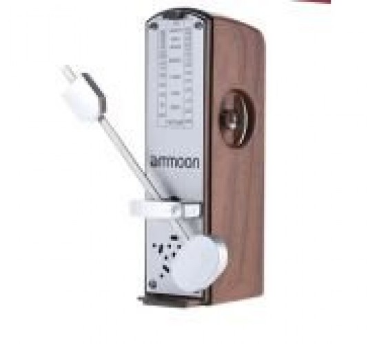Ammoon JX-V метроном механический, цвет Light mahogany