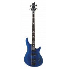 Schecter Omen Extreme-4 TOB бас-гитара, цвет прозрачный синий