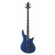 Schecter Omen Extreme-4 TOB бас-гитара, цвет прозрачный синий