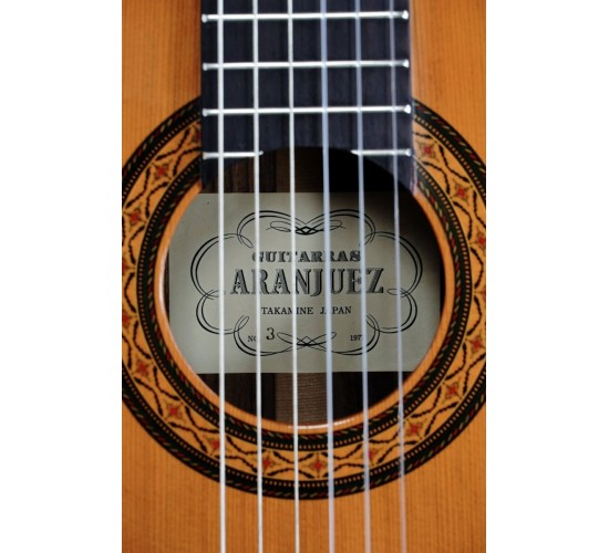 Takamine Aranjuez №3 классическая гитара, пр-во Япония, 1977 USED