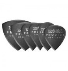 Ernie Ball P09342 Prodigy набор медиаторов, 1,5мм, черные (6шт)