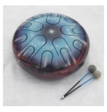 Pangooda Drums PNG-30GSG Глюкофон «Галактика» 30см, с палочками и чехлом