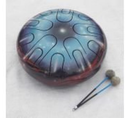 Pangooda Drums PNG-30GSG Глюкофон «Галактика» 30см, с палочками и чехлом