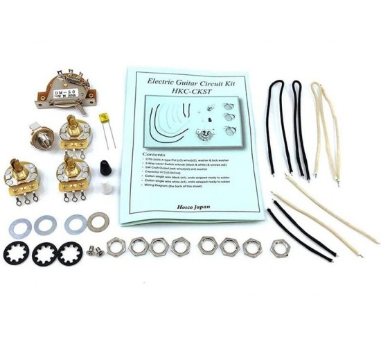 Hosco HKC-CKST Комплект темброблока для электрогитары, Stratocaster