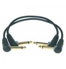Klotz AU-AJJ0030 Коммутационный кабель, 30см, Jack 6,35мм, 2шт, угловой