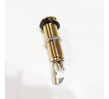 Paxphil LJ-20/2P-GD Выходной разъем электрогитары, золото