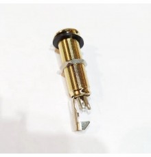 Paxphil LJ-20/2P-GD Выходной разъем электрогитары, золото