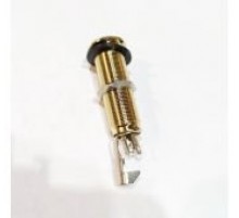 Paxphil LJ-20/2P-GD Выходной разъем электрогитары, золото