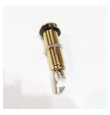 Paxphil LJ-20/2P-GD Выходной разъем электрогитары, золото