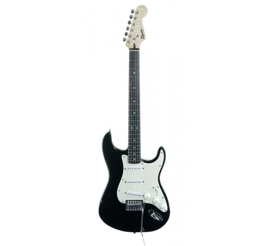 Fender Squier Bullet Stratocaster электрогитара, цвет черный USED