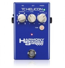TC Helicon Harmony Singer 2 вокальная педаль с функцией адаптации под голосовые особенности