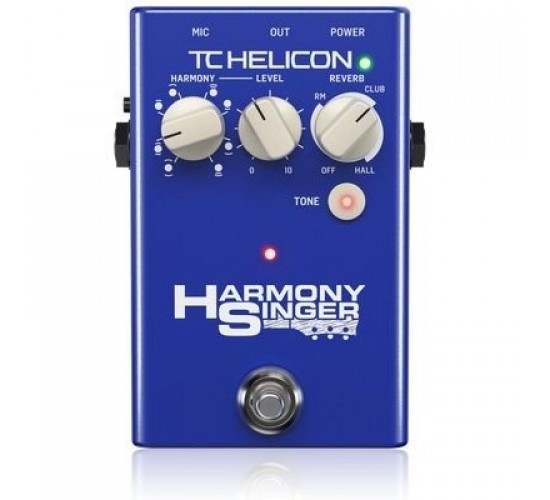 TC Helicon Harmony Singer 2 вокальная педаль с функцией адаптации под голосовые особенности
