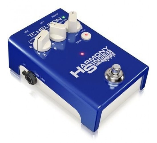 TC Helicon Harmony Singer 2 вокальная педаль с функцией адаптации под голосовые особенности