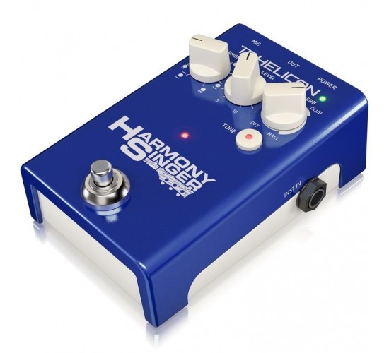 TC Helicon Harmony Singer 2 вокальная педаль с функцией адаптации под голосовые особенности