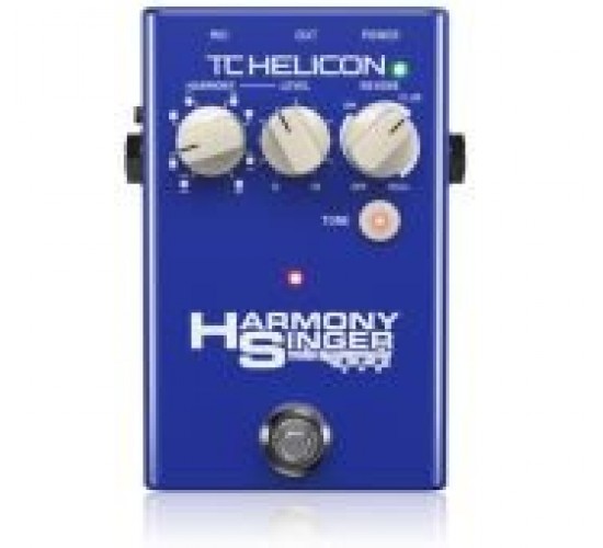 TC Helicon Harmony Singer 2 вокальная педаль с функцией адаптации под голосовые особенности