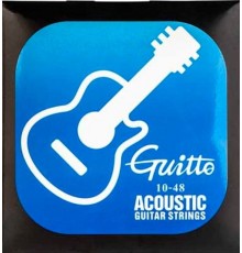Guitto GSA-010 комплект струн для акустической гитары, 10-48