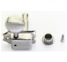 Stagg SP-MHEL-V6X1CH колки для ак. или электрогитары, серия vintage. 6 в линию, цвет хром