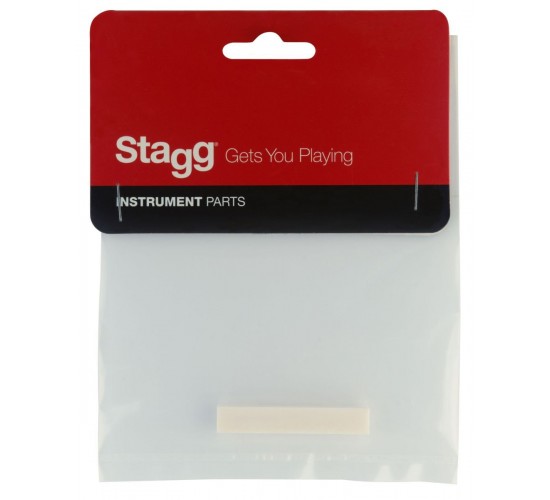 Stagg SP-NTWS-BONE12 верхний порожек для 12 струнной акустической гитары, кость