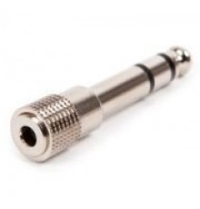Force CFA-050 переходник Jack 1/4« (мама) стерео - Jack 1/4» (папа) стерео, метал.корпус.