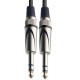 Force FLC-101/1 аудио шнур JACK 1/4« стерео (M)-JACK 1/4» стерео (M), 1 метр