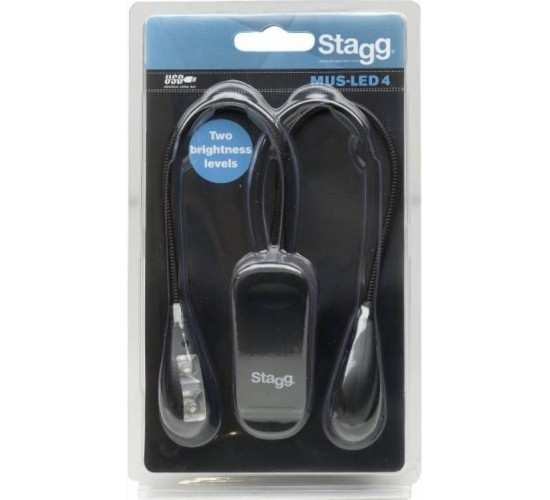 Stagg MUS-LED 4 светильник (подсветка) для пюпитров, комнат DJ и т.д