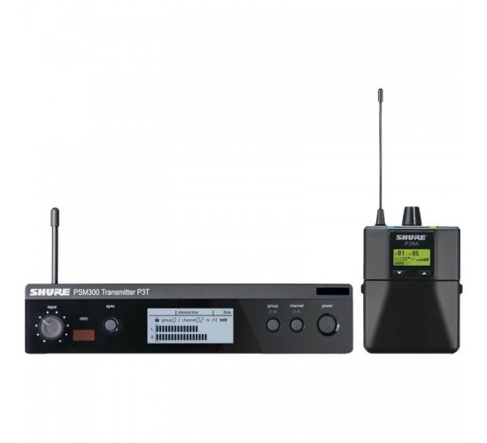 Shure P3TERA K3E PSM 300 Premium K3E беспроводная система персонального мониторинга PSM300