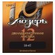 Мозеръ 12AP10 комплект струн для 12-струнной акустической гитары, 10-47, фосфорная бронза
