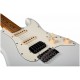 JET JS-400 OW электрогитара, Stratocaster, цвет Olympic White (белый)
