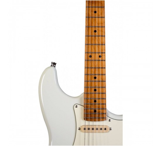 JET JS-400 OW электрогитара, Stratocaster, цвет Olympic White (белый)