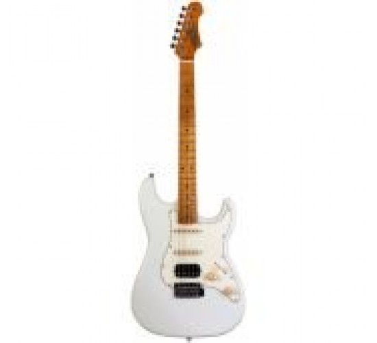 JET JS-400 OW электрогитара, Stratocaster, цвет Olympic White (белый)