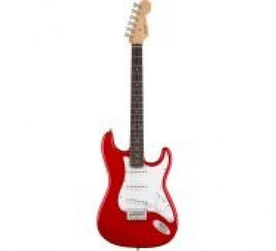 Fender Squier MM Stratocaster Hard Tail Red электрогитара, цвет красный