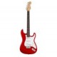 Fender Squier MM Stratocaster Hard Tail Red электрогитара, цвет красный