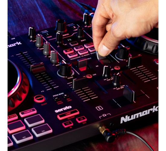 Numark Mixtrack Pro FX DJ-контроллер для Serato, 2 деки, эффекты, фильтры