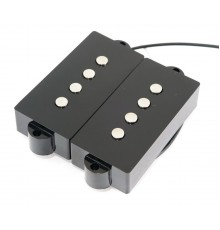 Partsland PBCR звукосниматель для Precision bass, черные крышки