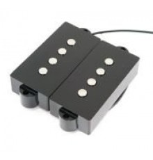 Partsland PBCR звукосниматель для Precision bass, черные крышки