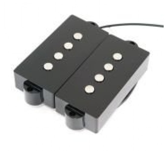 Partsland PBCR звукосниматель для Precision bass, черные крышки