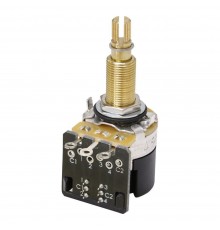 Hosco H-CTS-A500-PPL Потенциометр A500K (лог), длинная резьба, Push-Pull