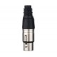 Soundking CA121 Разъем на кабель XLR female 5Р 5-пиновый