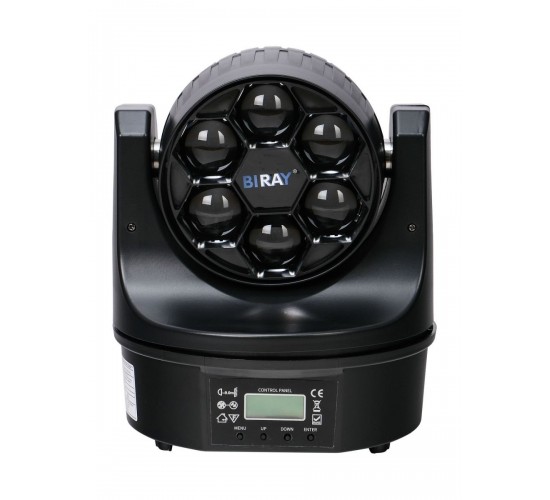 Bi Ray ML60 Моторизированная световая «голова», 6х15Вт
