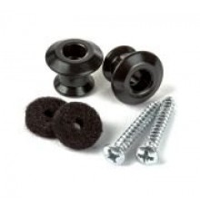 Dunlop 2PSLS033BK Straplok Dual Крепление ремня, черное
