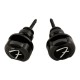 Fender Infinity Strap Locks Black замковые ремнедержатели (стрэплоки), цвет черный