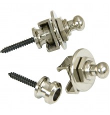 Fender Security Strap Locks Chrome замки для ремня стреплоки, хром
