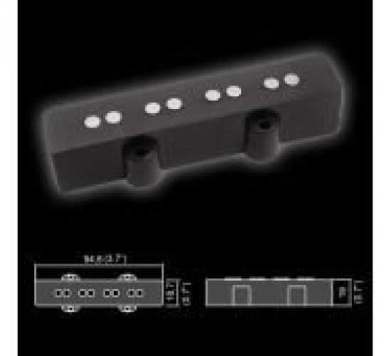 Belcat BJ-60 Звукосниматель магнитный, басовый, 2х4