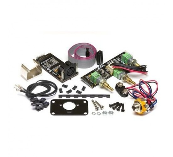 Graphtech Ghost PK-8077-00 полифонический (MIDI) звукосниматель+преамп Hexpander для акустической гитары