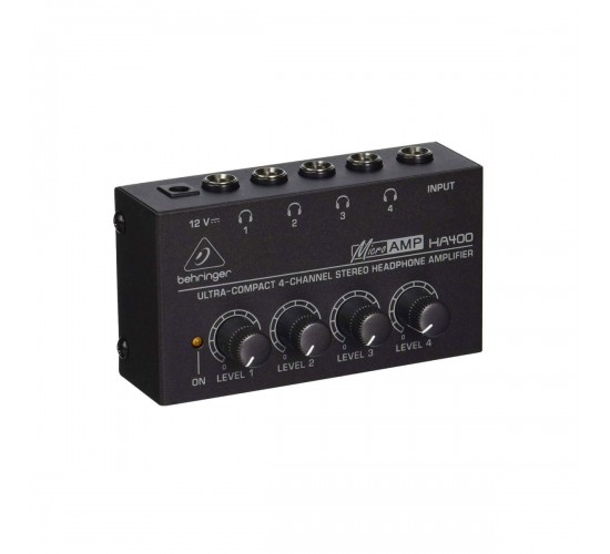 Behringer HA400 4-х канальный стереофон. усилитель-распределит. для работы с наушниками